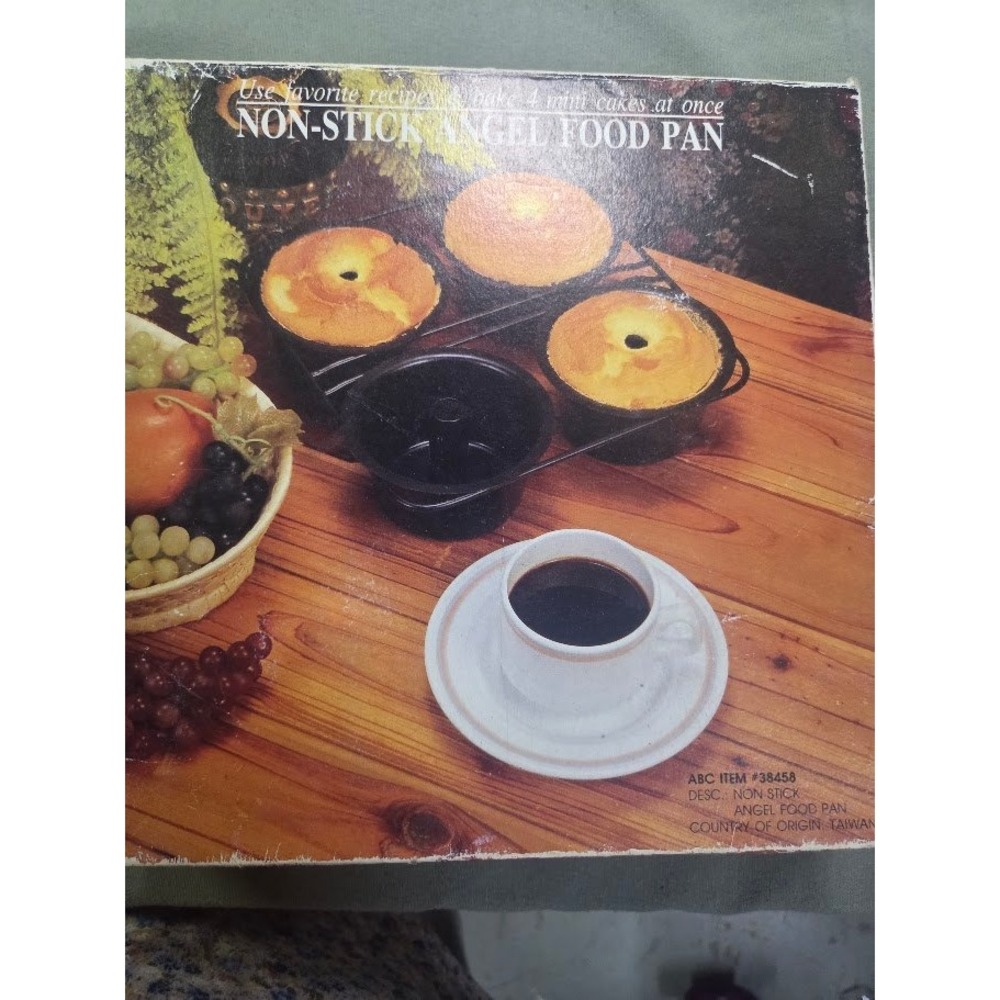 Vintage ABC Non-Stick Mini Angel Food Cake Pan